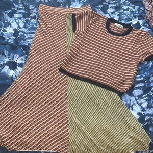 Zara Knit Cropped top! Matching skirt available!